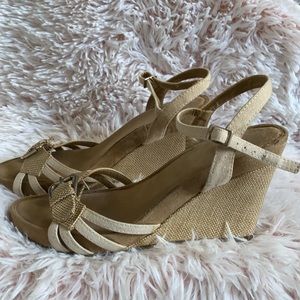 EUC Aerosoles Wedge Sandals - Size 8